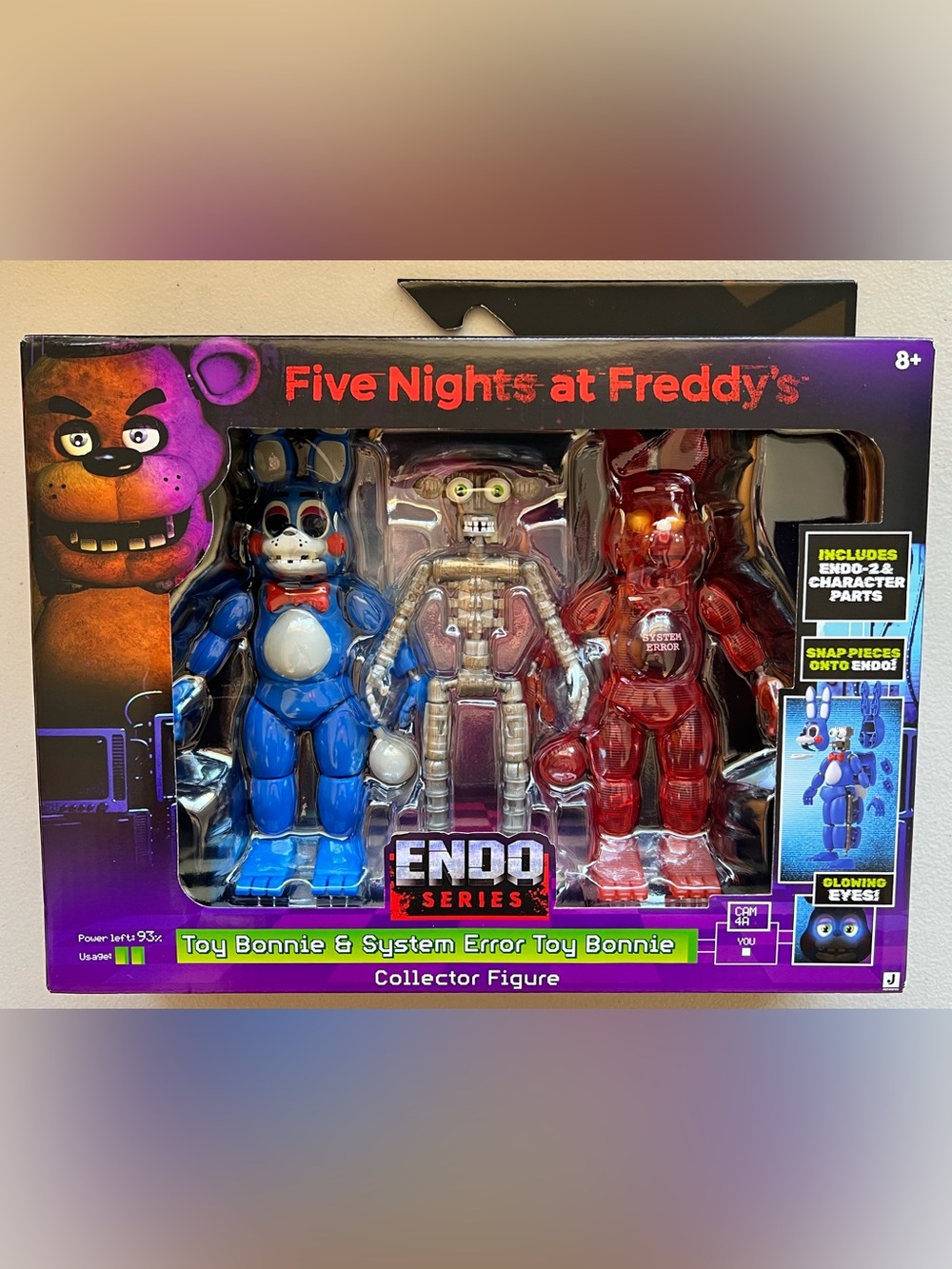 Five Nights At Freddy’s FNAF Endo Series Toy Bonnie Figure New